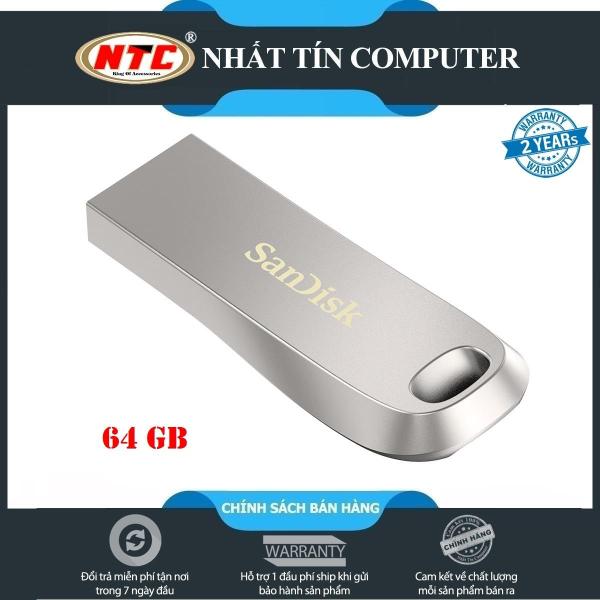 Bảng giá [HCM]USB 3.1 SanDisk Ultra Luxe CZ74 64GB 150MB/s (Bạc) - Nhất Tín Computer Phong Vũ