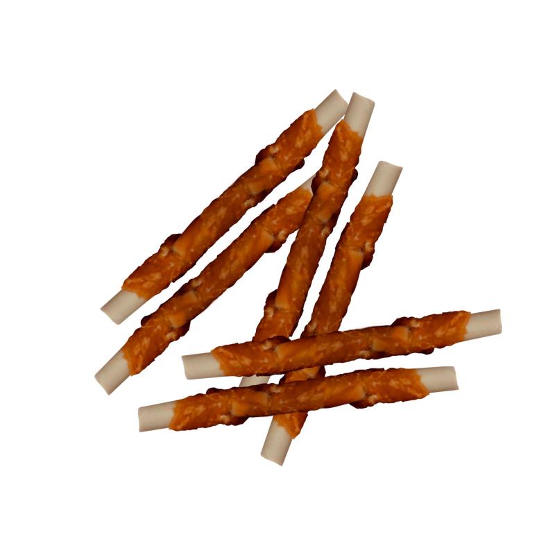 Snack que quấn gà cho chó cưng DoggyMan loại 10 cây dài - 82059