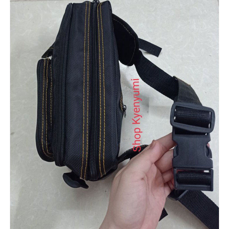 Túi Đựng Đồ Nghề Đeo Bụng Size mini Màu Đen