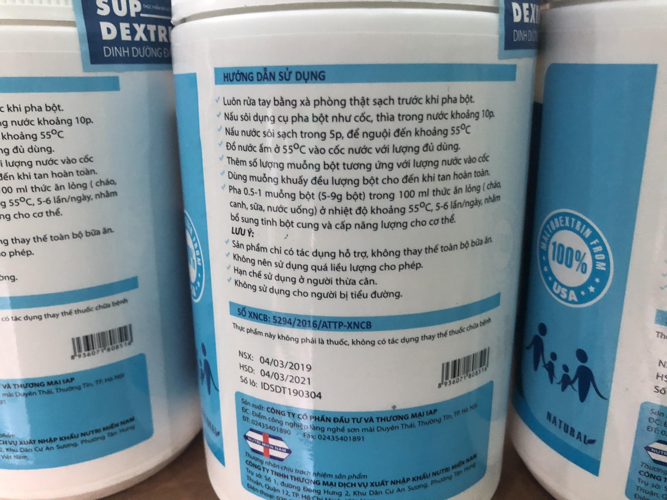 SUP DEXTRIN