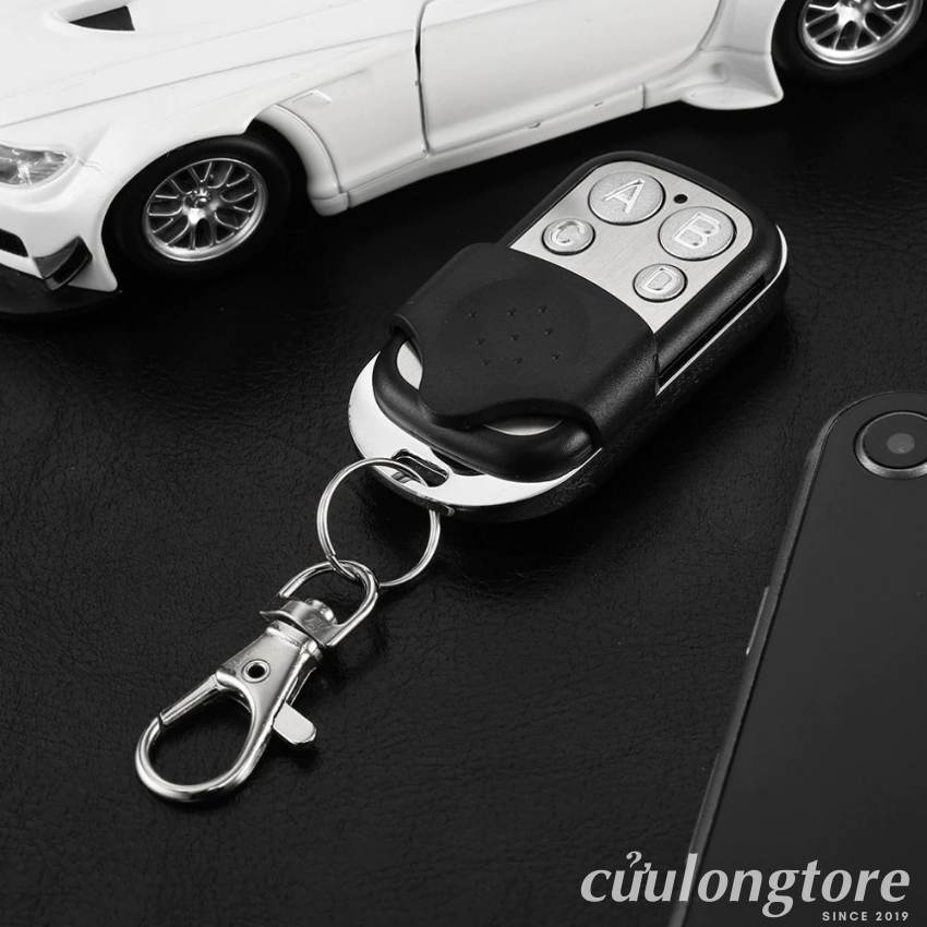 Electronic Car Rolling Door Key Copier learns the command to copy the key from the remote control 433mhz
