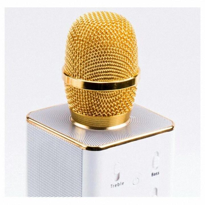 [ Thanh Lý ]Micro hát Karaoke tích hợp Loa Bluetooth Q7 .