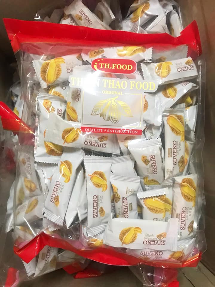 Bánh xốp sữa chua vị sầu riêng- cực ngon 500g