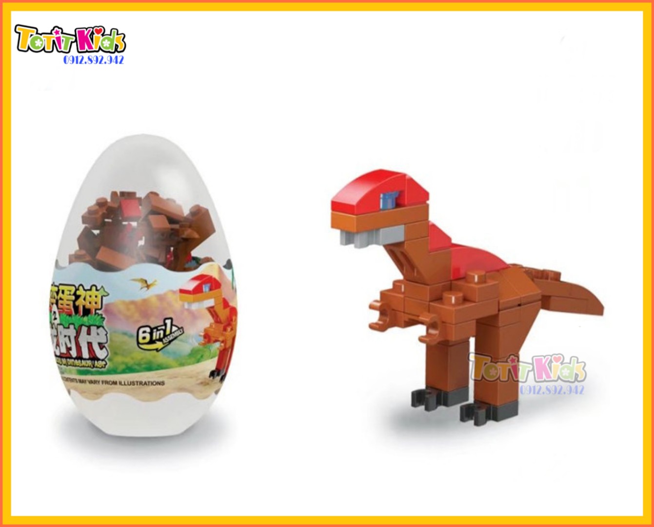 Đồ chơi trứng Lego khủng long