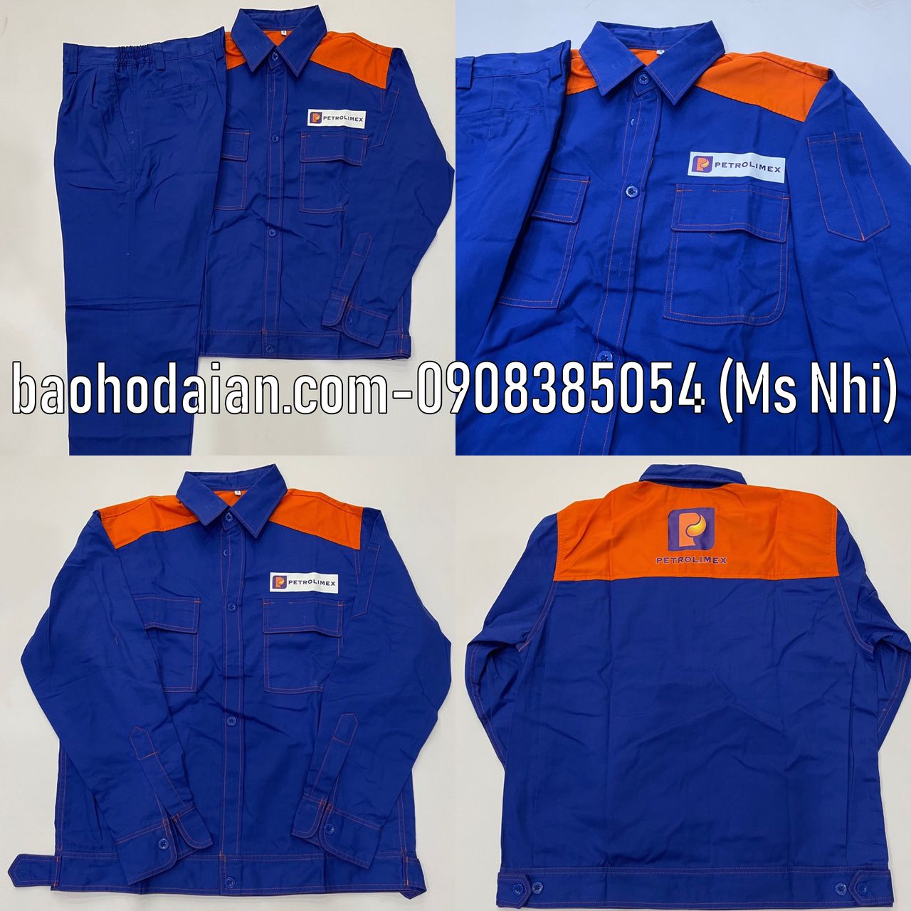 Quần Áo Bảo Hộ Lao Động Vải KaKi Nam Định Dành Bên Ngành Xăng Dầu, Dầu Khí