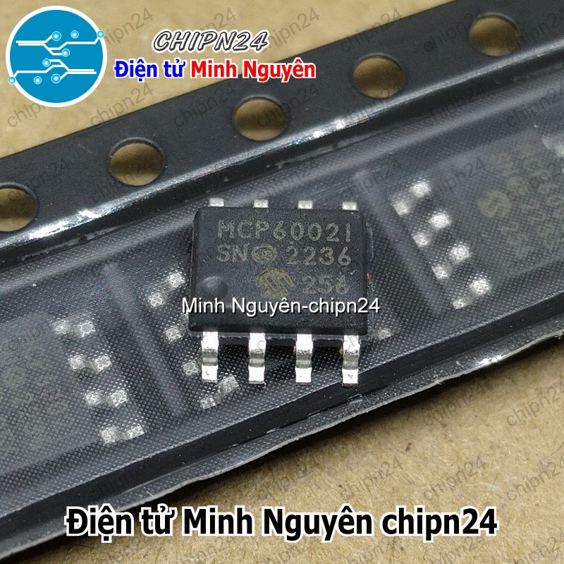 [1 con] (ST) IC Dán MCP6002 SOP-8 Hàng Tốt (SMD) (MCP6002-I/SN 1.8V) - HH002036