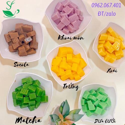 Bột Làm Pudding Barismate Túi 100G vị Trứng