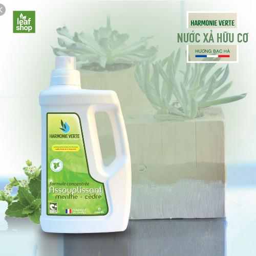 Nước xả sinh học bạc hà Harmonie Verte 1,5l