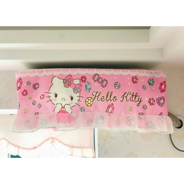 Trùm Máy Lạnh Hello Kitty