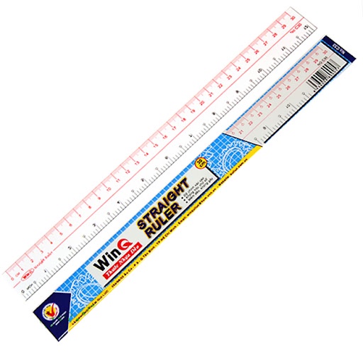 Thước kẻ học sinh sắt nhựa 20cm/30cm chất lượng tốt thiện phước