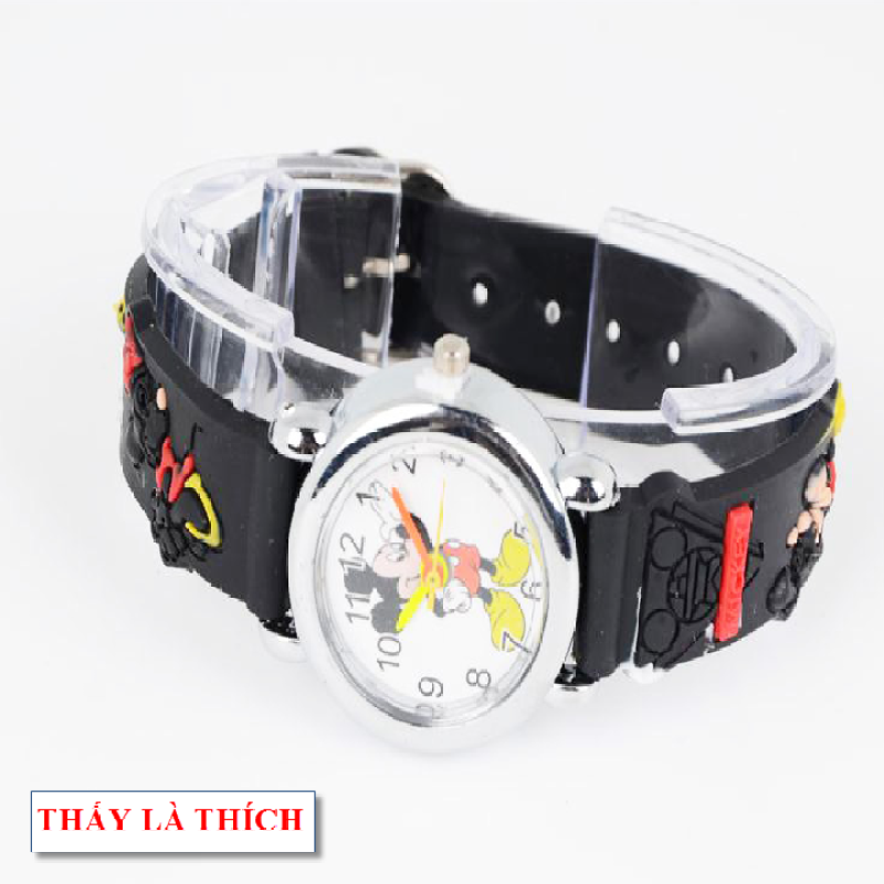 Nơi bán Đồng hồ bé trai họa tiết 3d Chuột Mickey - DH2019100015020039