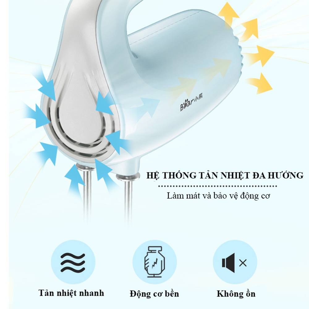 Máy đánh trứng cầm tay Bear DDQ-B02P5