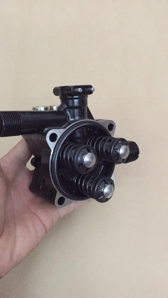Đầu bơm rửa xe + rơ le