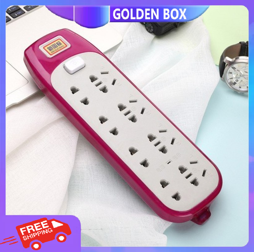 Ổ cắm điện thông minh 8 ổ cắm cao cấp chống giật, ổ cắm chống nước giá rẻ