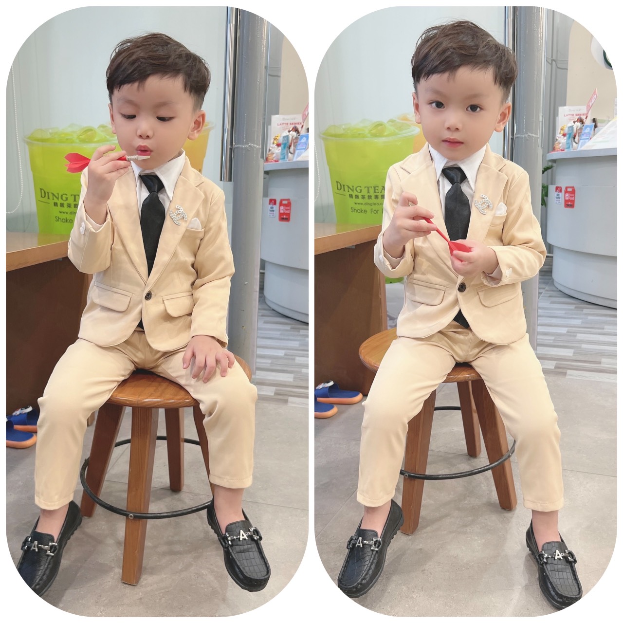 Bộ vest 5 chi tiết cho bé 9-23kg