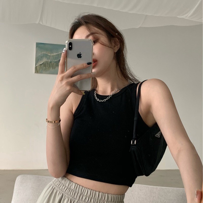 váy body hai dây ôm basic
