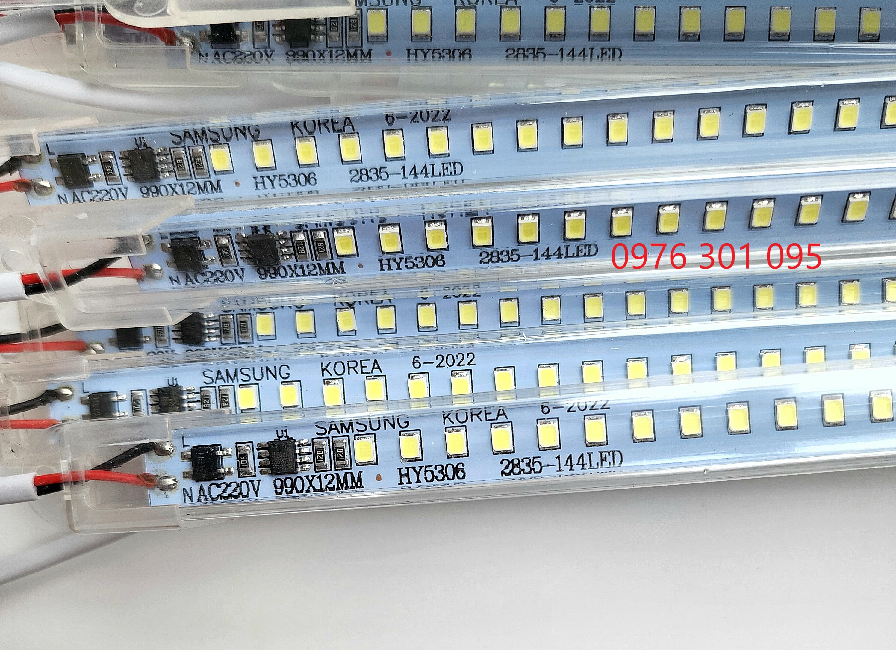 Đèn Led Thanh 220v chip KOREA Siêu Sáng 30cm/50cm/1m