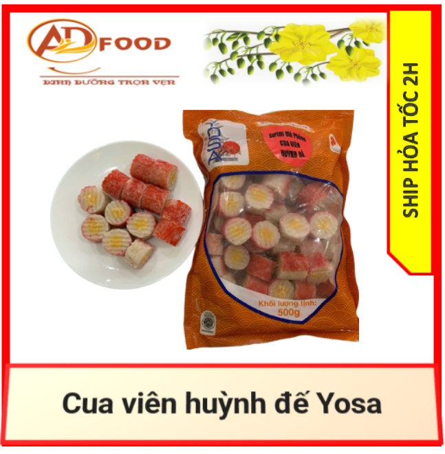 Cua viên huỳnh đế Yosa gói 500g