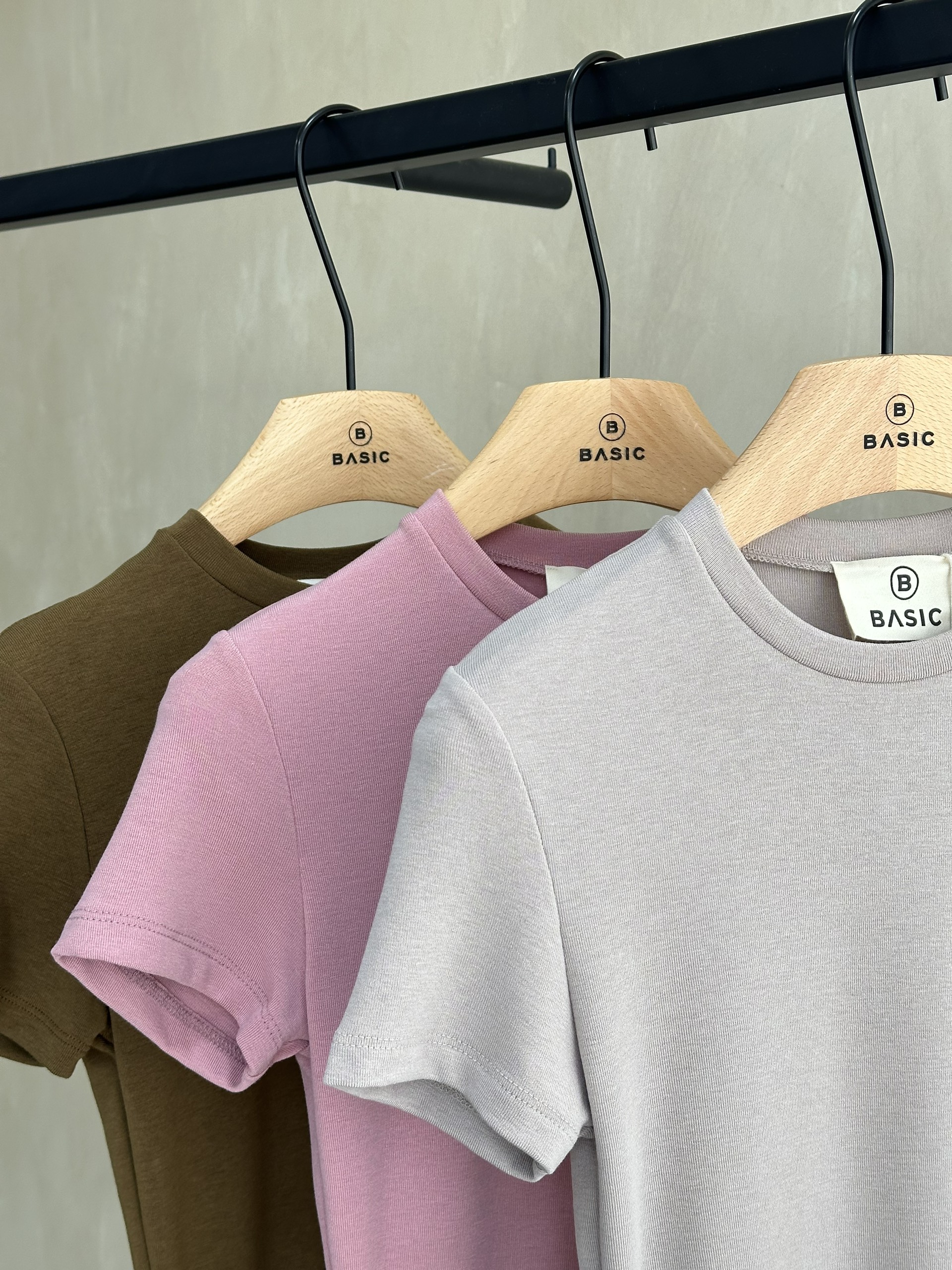 Áo thun tay ngắn  BASIC CIMI TOP