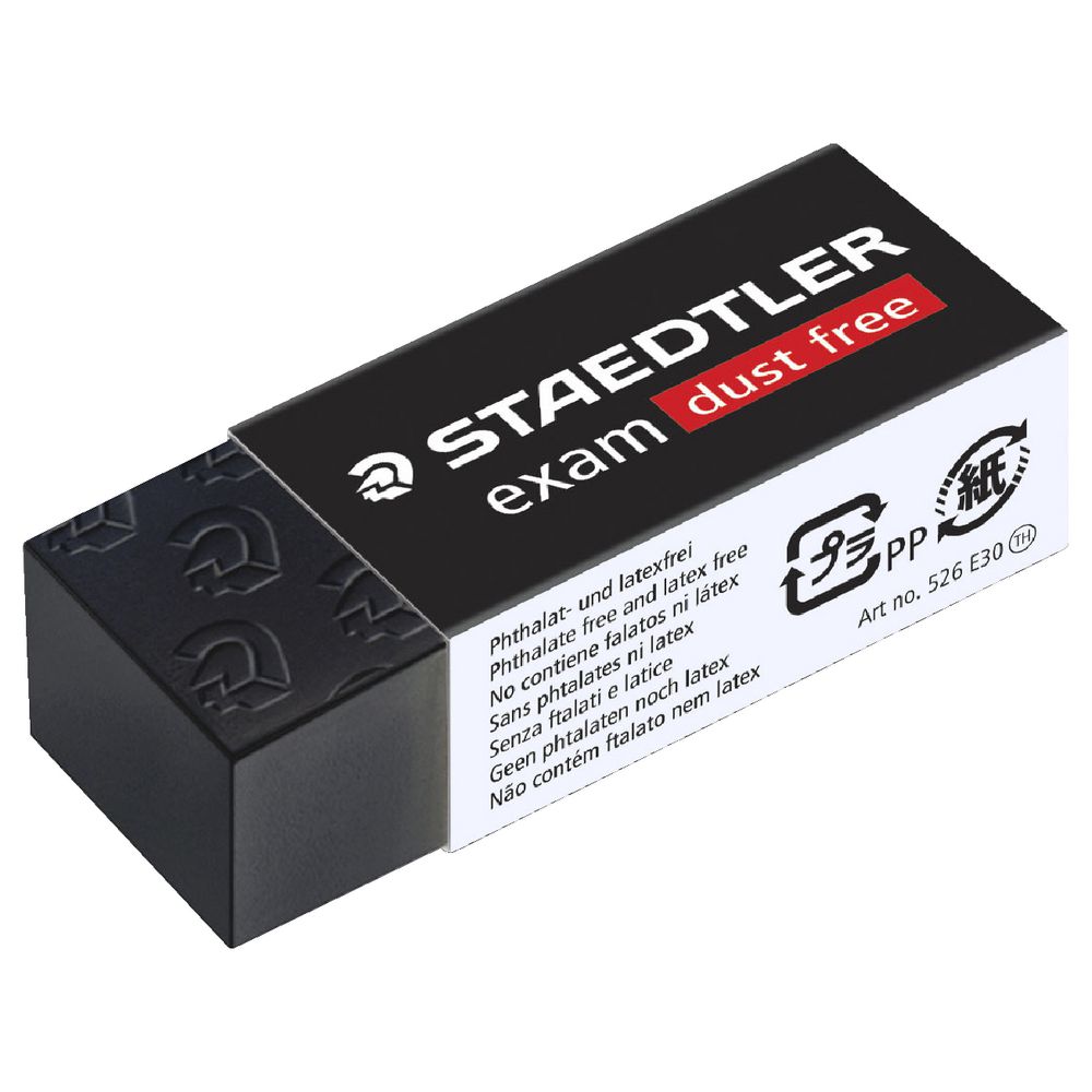 Combo 2 tẩy chì staedtler 526e30 - màu đen nhỡ