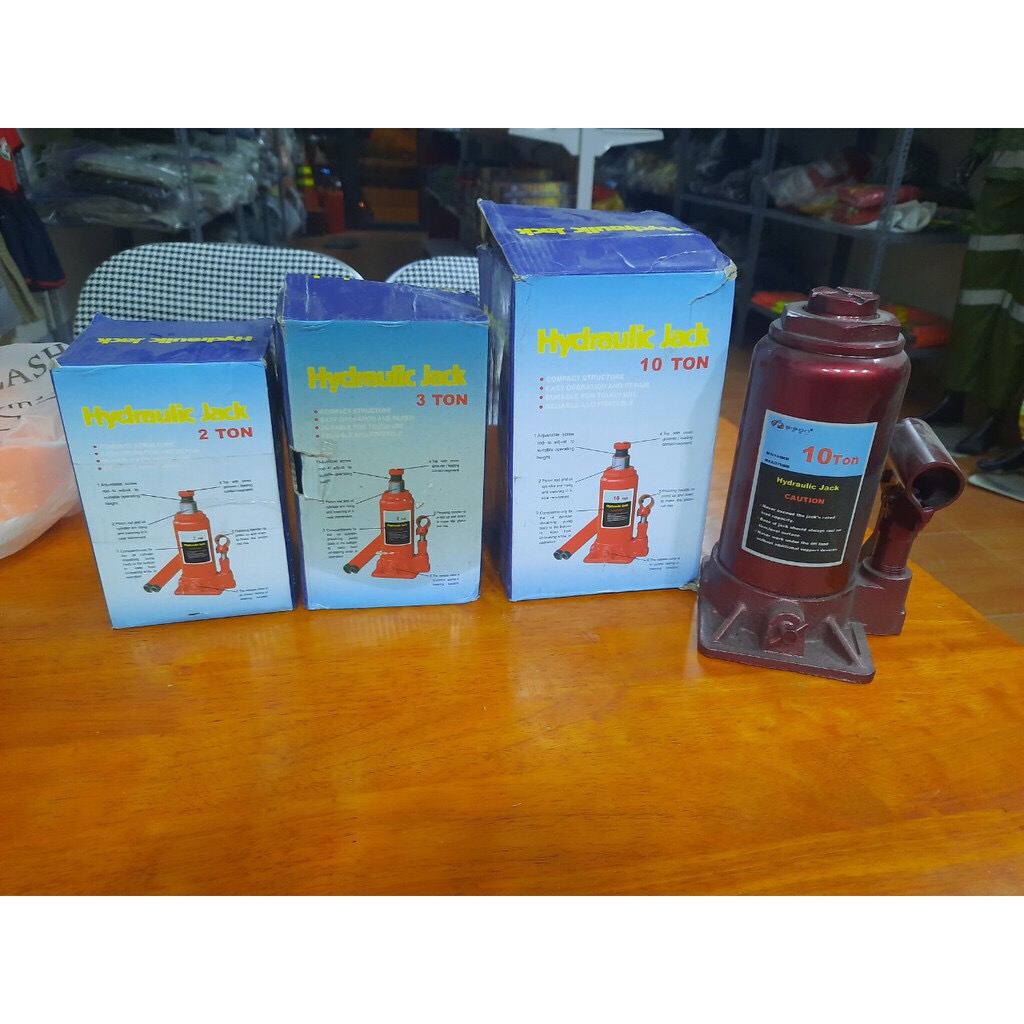 kích thủy lực 1 tấn, 2 tấn, 5 tấn, 10 tấn