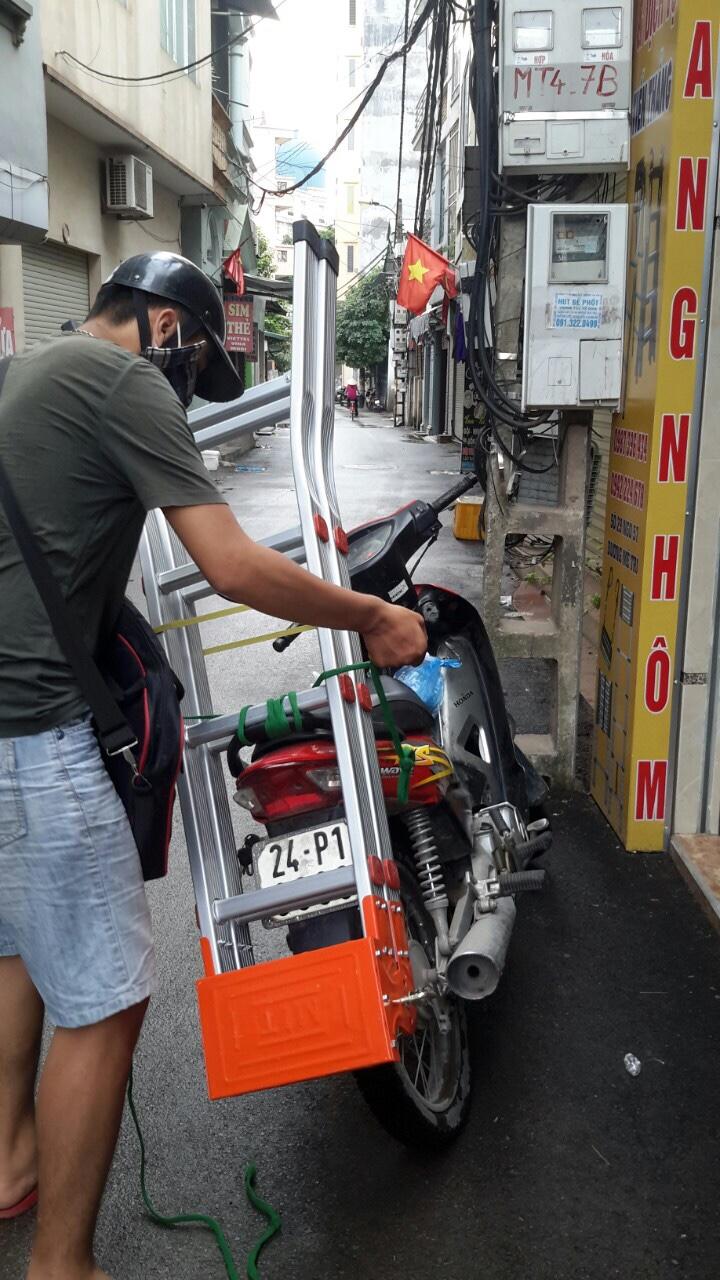 Thang nhôm chữ A loại thường 2m