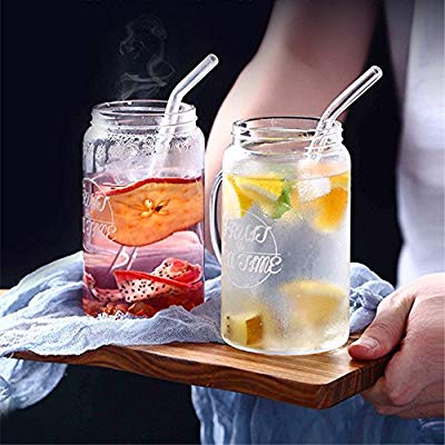 Ống hút thủy tinh 25cm đủ màu đường kính 8mm dùng trong quán cafe,nhà hàng,dùng cá nhân thủy tinh borosilicat
