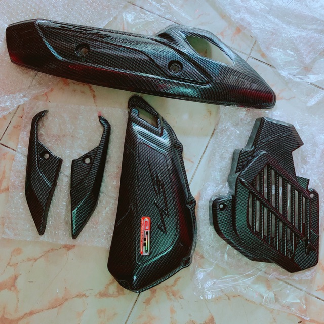Ốp carbon xe Honda SH đời 2012  / 2013 / 2014 / 2015 / 2016.