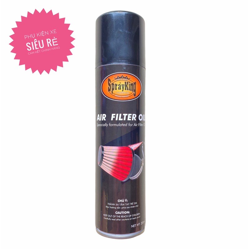 Tẩm dầu lọc gió Sprayking