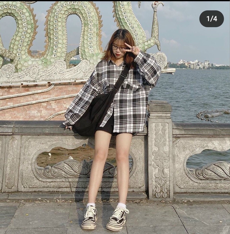ÁO SƠ MI LỤA FORM RỘNG BORBEM CỰC CHẤT THU ĐÔNG MỚI