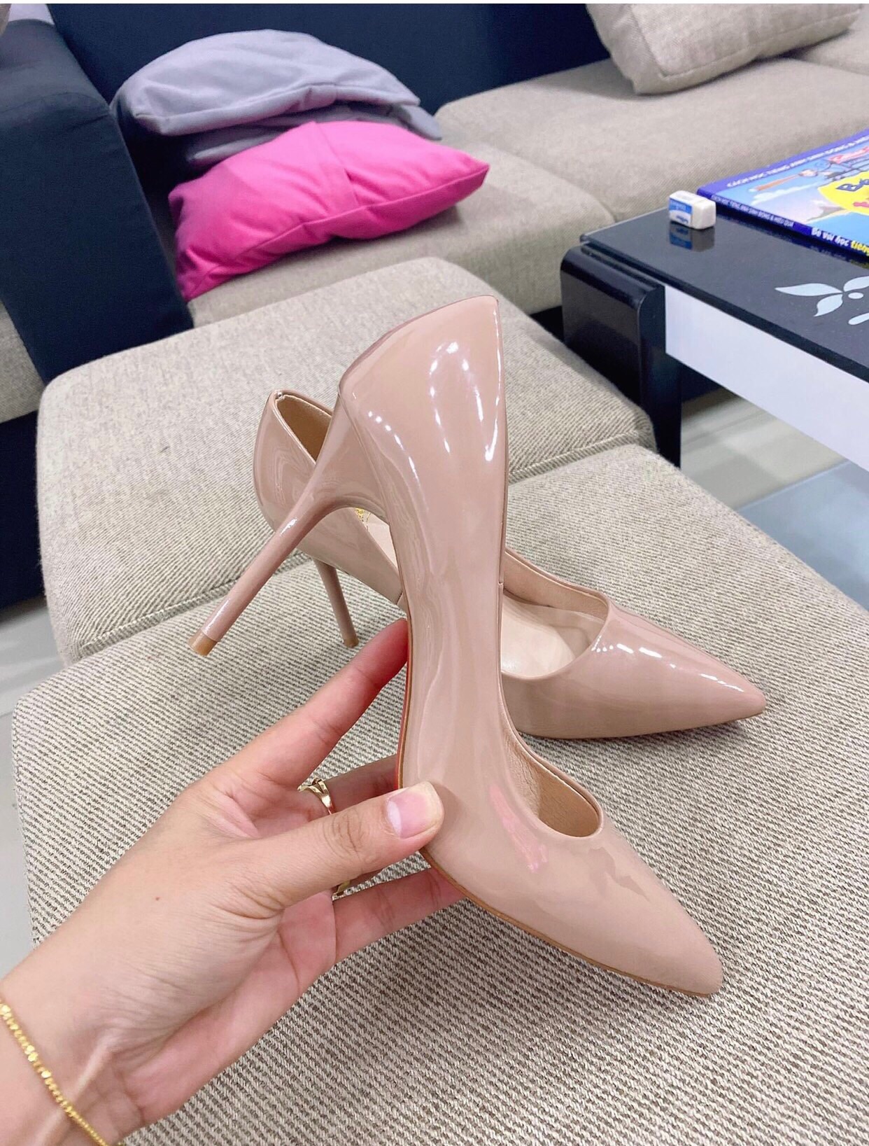 [HCM]Giày Cao Gót 9P - VNXK Cao Cấp - Full Size 34-40