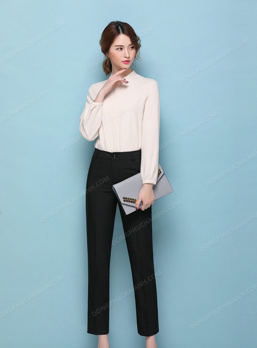 Quần Tây Nữ công sở vải 2 biên