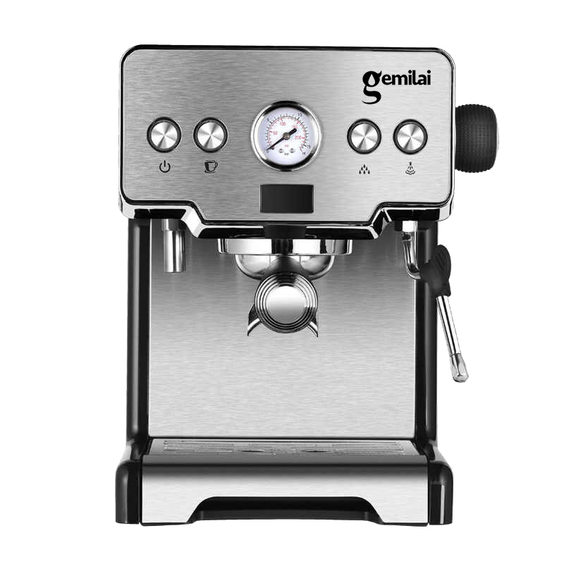 Máy Pha Cà Phê GEMILAI CRM 3200B – Nồi Hơi 550ml Nâng Cấp VAN ĐỒNG, Công Suất 150 Ly/ngày Cho Quán Cà Phê