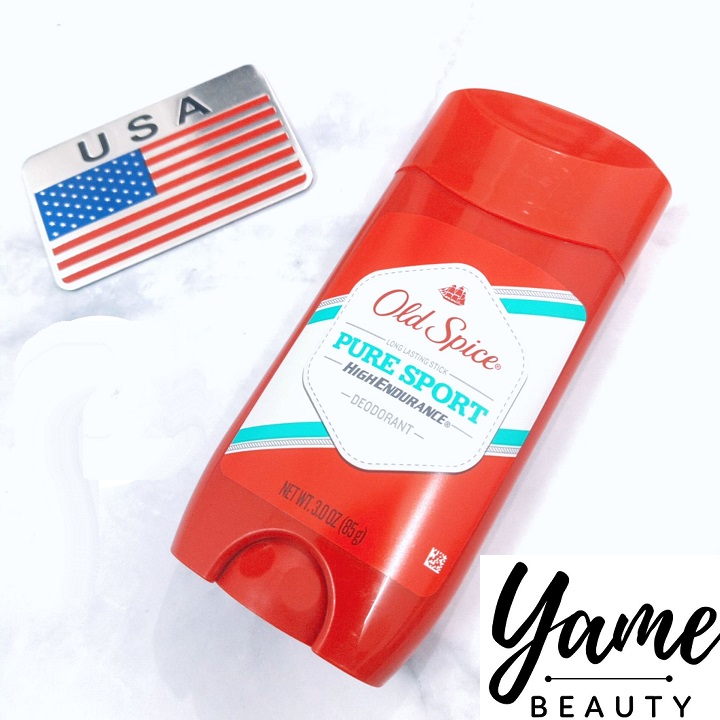 Lăn sáp khử mùi nam Old Spice Pure Sport đỏ 85g hương tươi mát- Mỹ