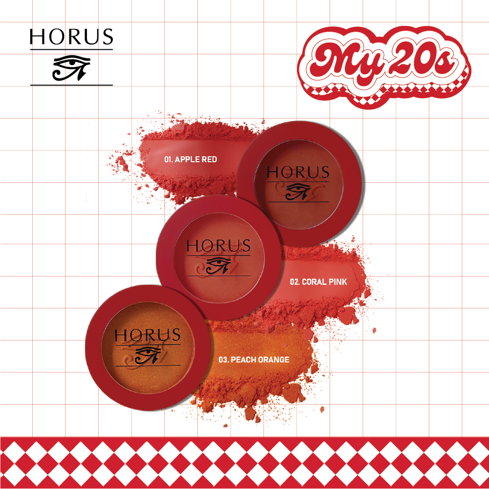 Phấn Má Horus Phấn má Long - Lasting Blusher 4g