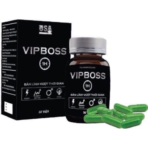 VIPBOSS – Tăng cường chức năng sinh lý Nam giới