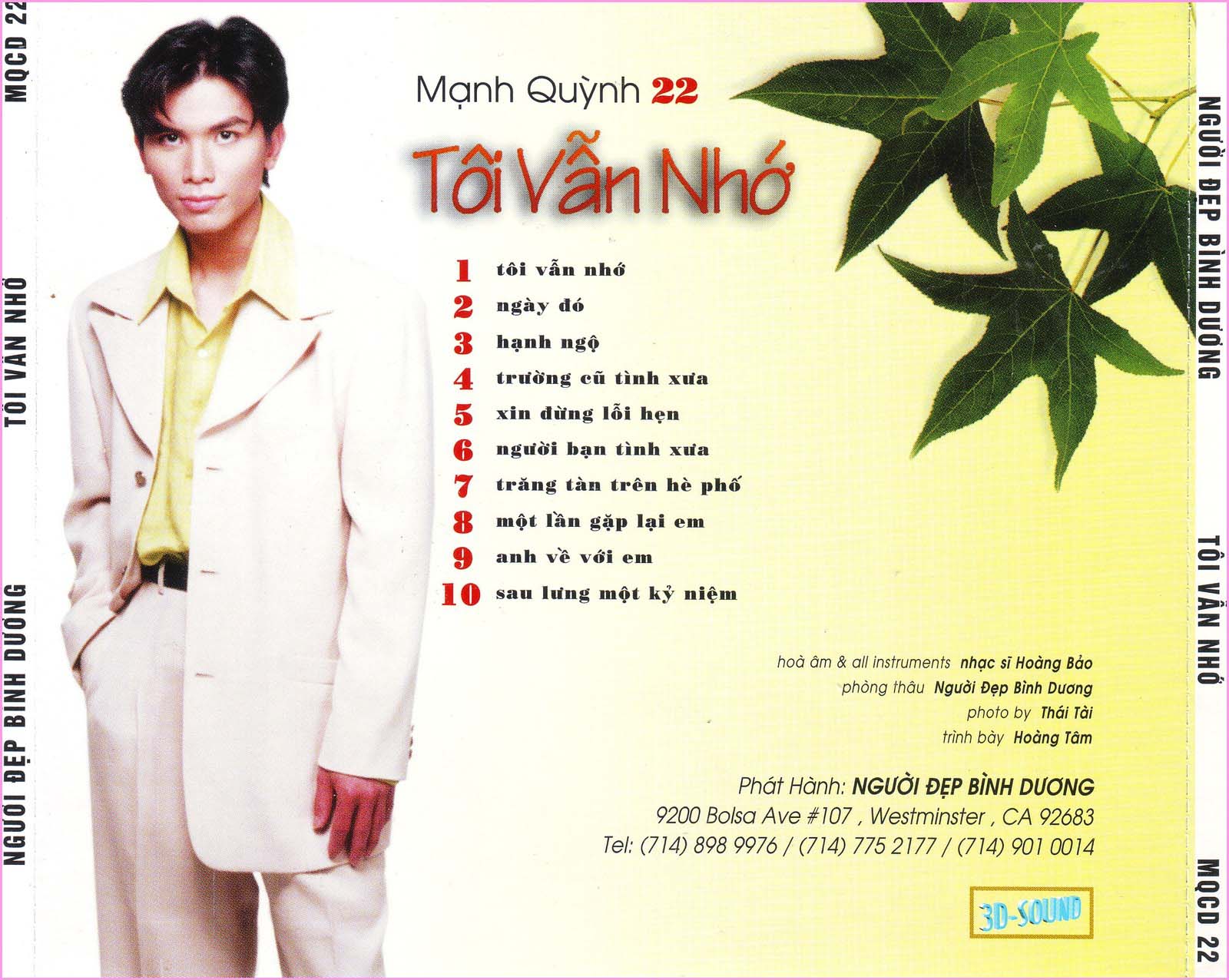 Bộ 08CD Mạnh Quỳnh do trung tâm NĐBD phát hành