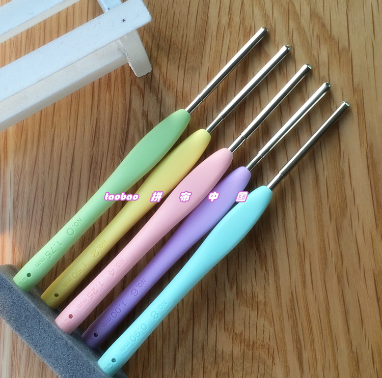 Bộ Kim móc Clover Amure Steel Crochet Hook Set 43323