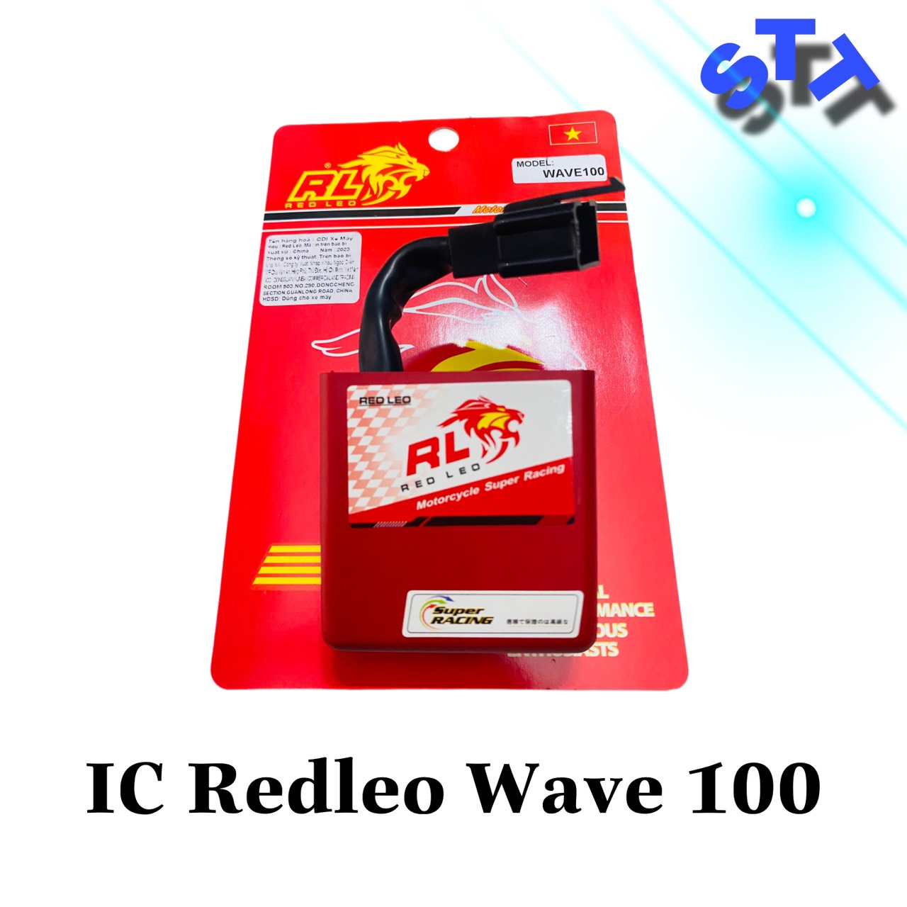 IC Redleo Wave 100 / Dream 100 ( chỉnh Map ) ( tặng kèm mobin sườn độ redleo ) mở tua