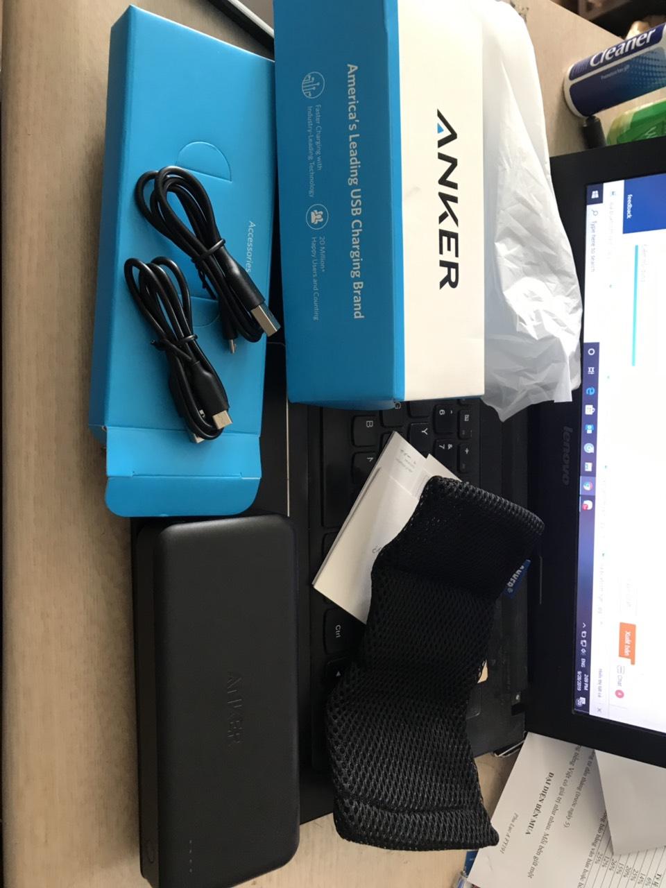Pin sạc dự phòng Anker PowerCore Elite 20000mAh A1273611