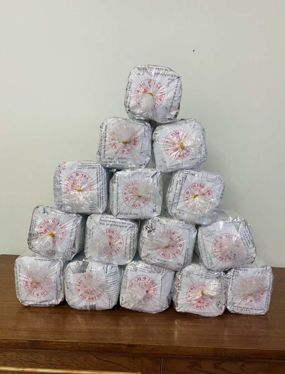 [Hcm]Jasmine Tea Mixed with Shop Ingredients - Tea Bran Mixed with Jasmine 1kg
