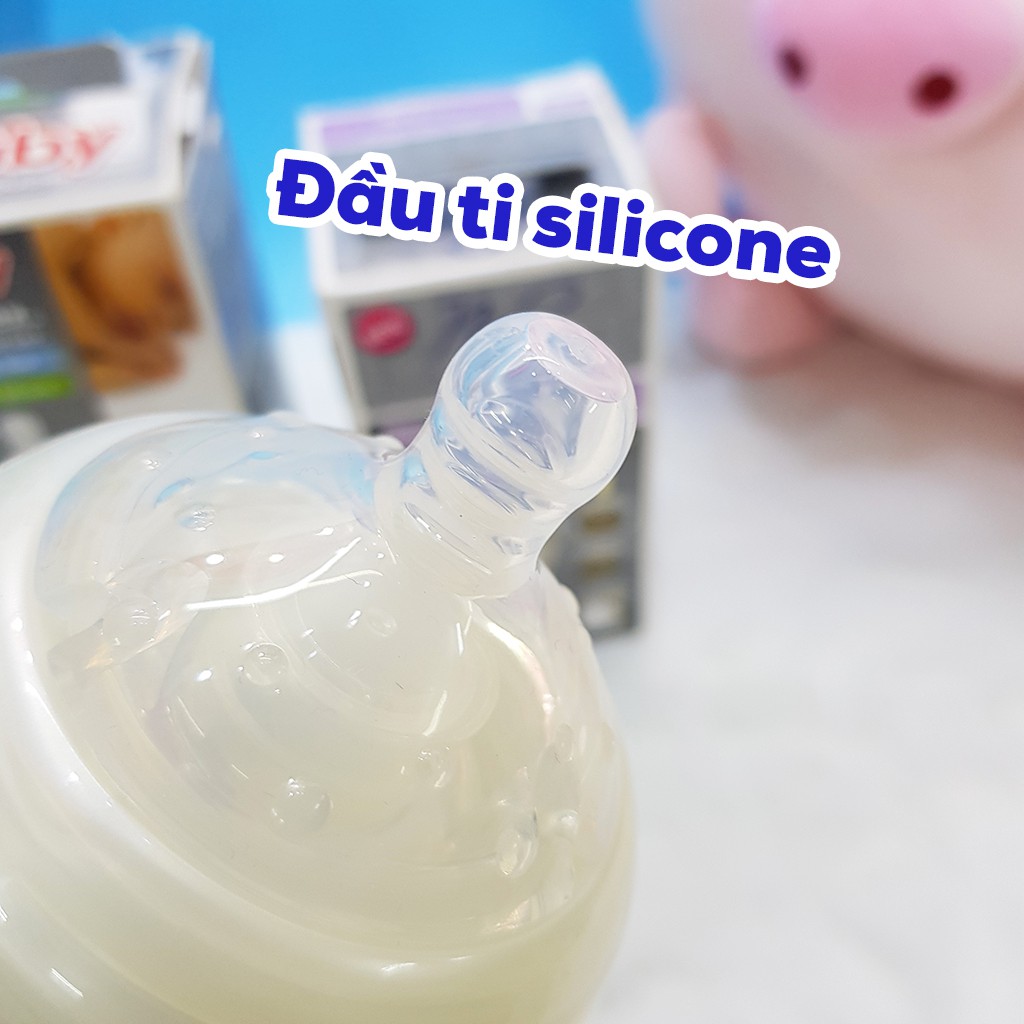 Núm Ti Nuby Cho Bé Từ 0 Tháng Tuổi (S/M) - Kidia