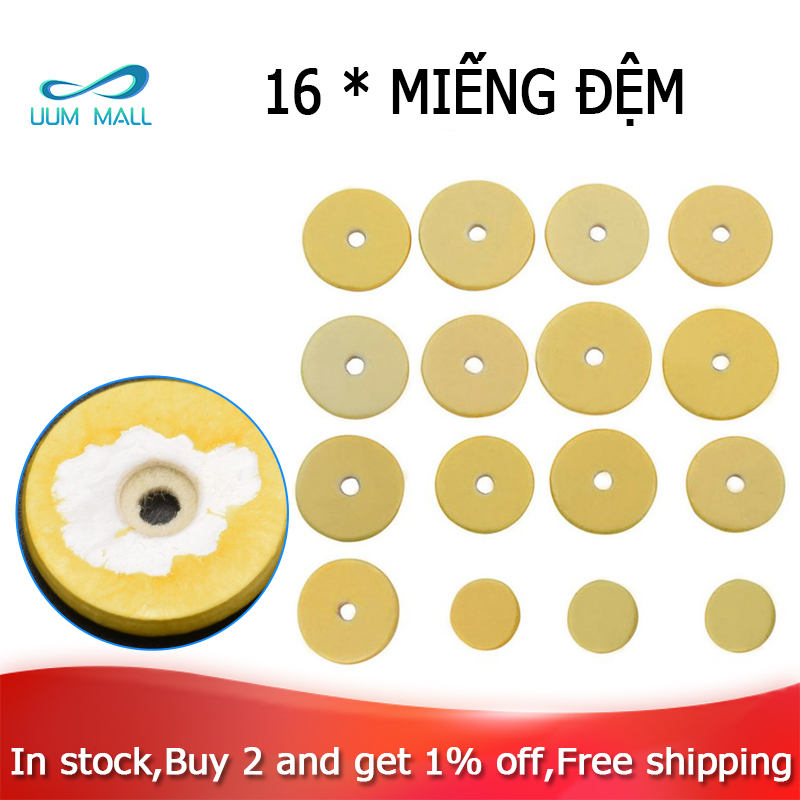 16 pcs Flute Leather Pads Replacement Durable Exquisite Wind Instrument