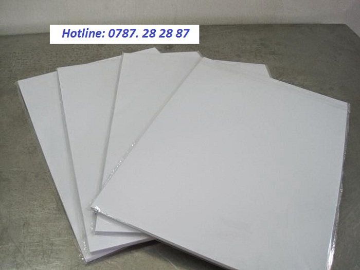 [HCM]Giấy Couche 250gms A4-Xấp 50 tờ