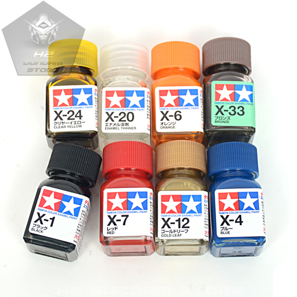 [Tamiya] Sơn mô hình gốc Enamel X1 - X20