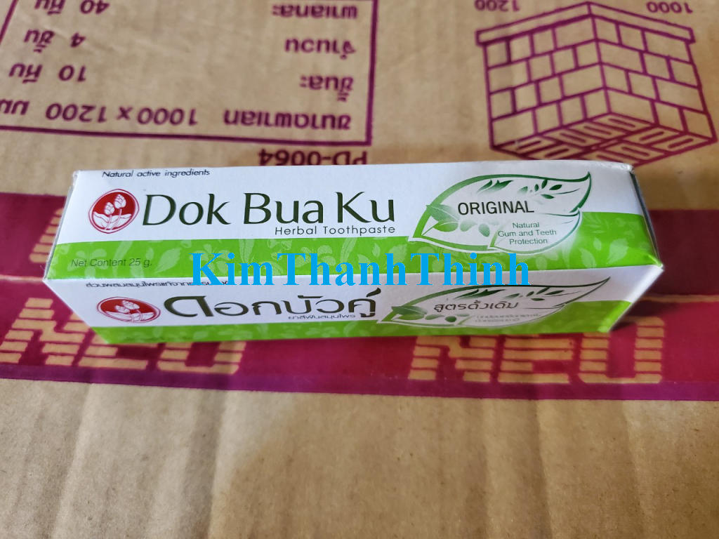 (KTT) Kem đánh răng đen Original Thái Lan 35gr /150gr (Loại 35gr dành cho bé trên 2 tuổi- Hàng Thái Lan)