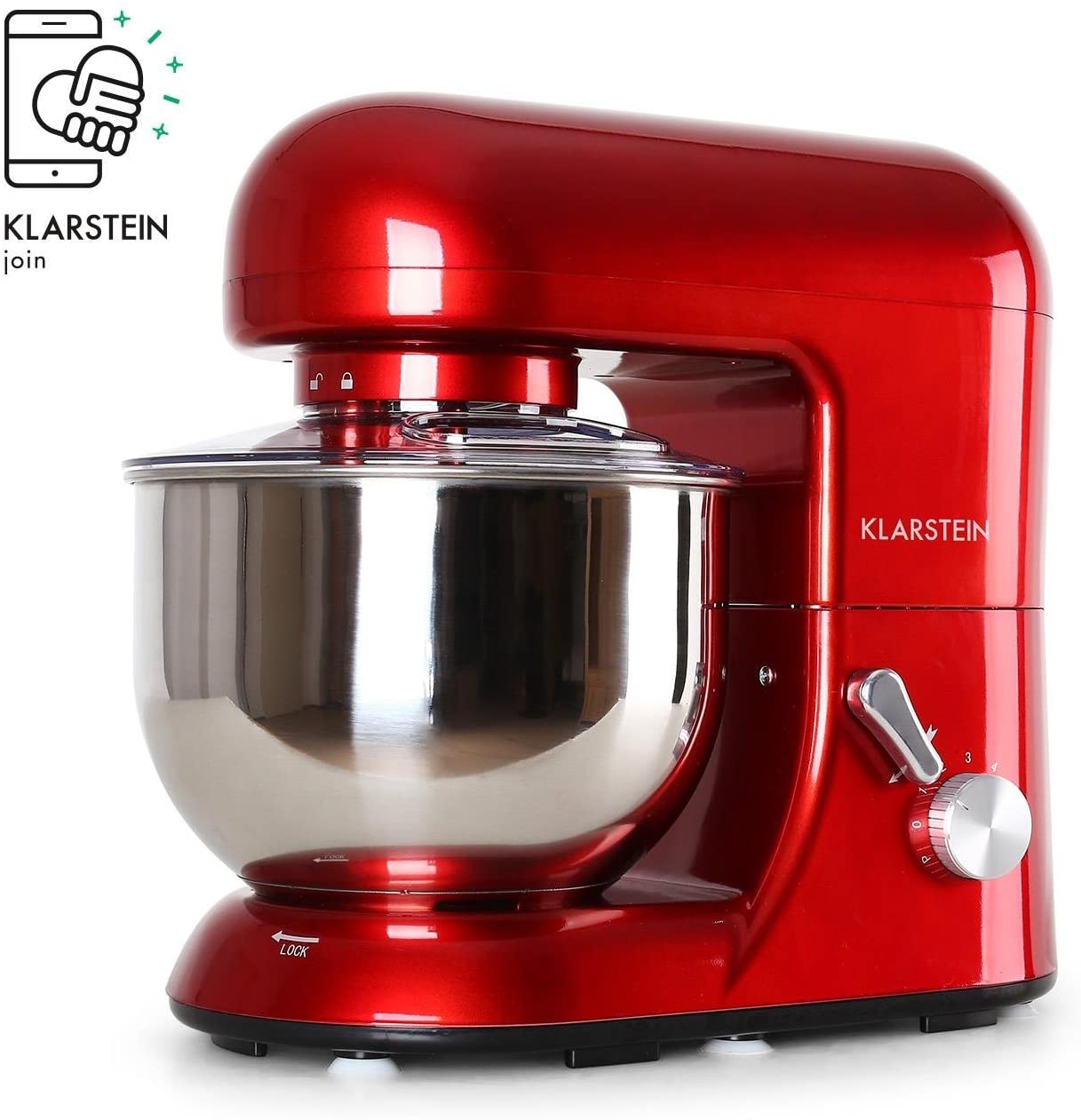 [Trả góp 0%]Máy trộn bột Bella Rossa công suất 1200W