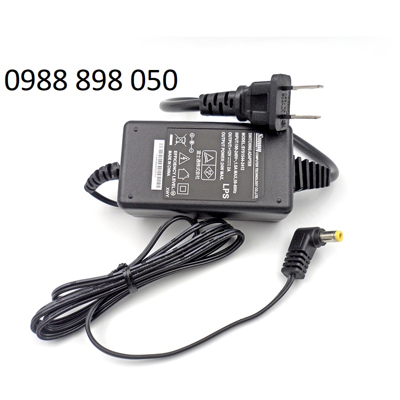 Nguồn Adapter 12V 2A cho camera loại tốt