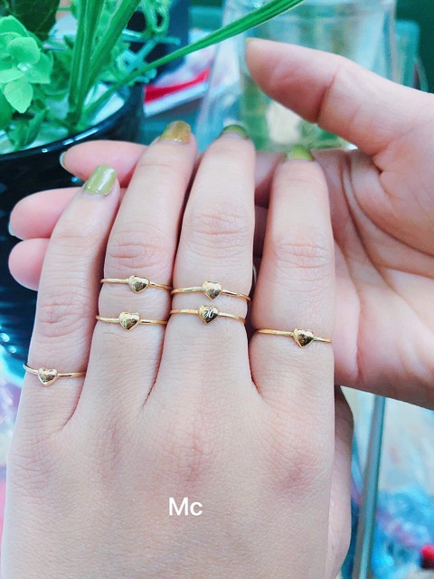 Nhẫn nữ cao cấp. Có giấy của tiệm vàng