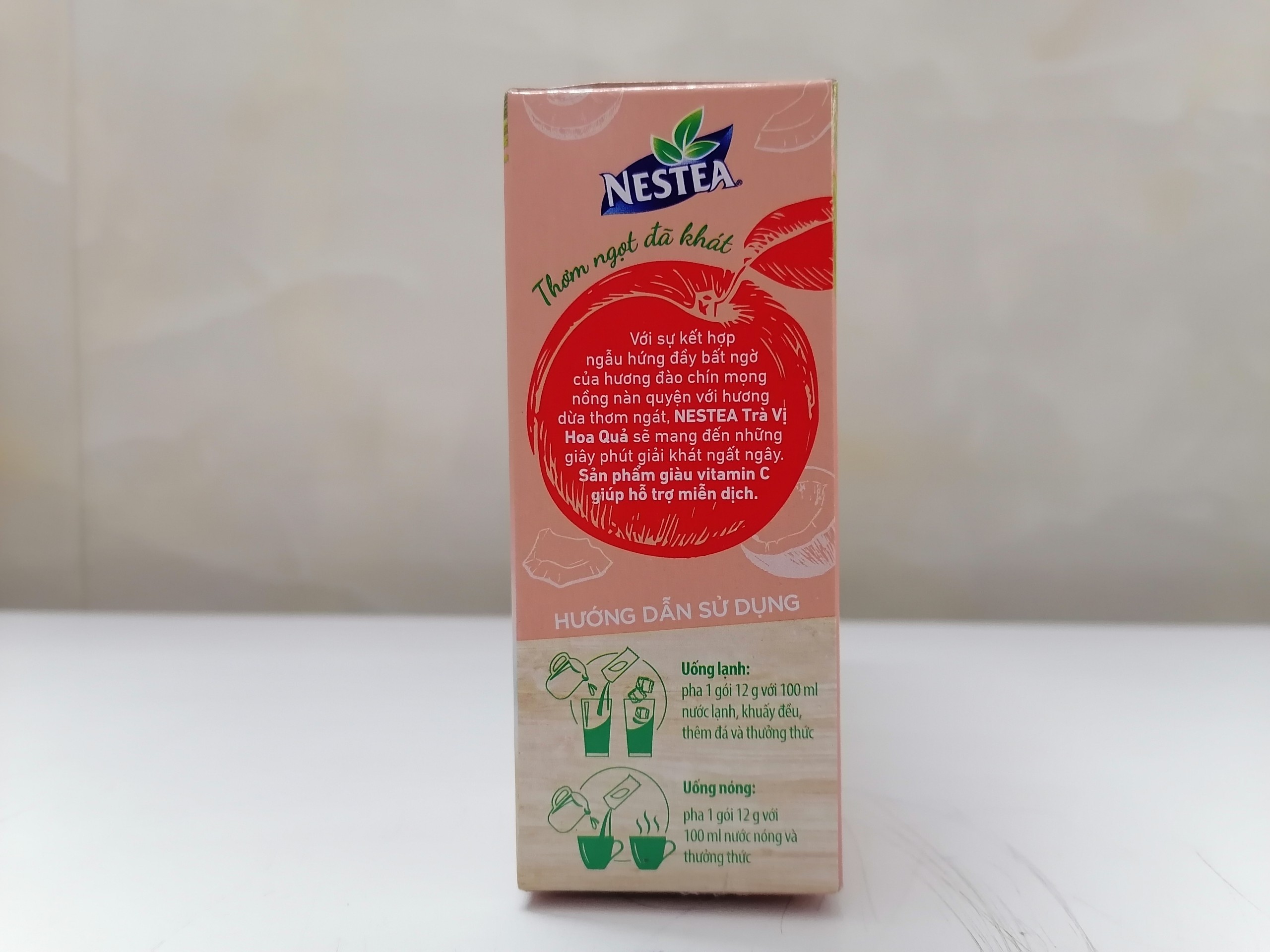 [Hộp 144g – HOA QUẢ] TRÀ HÒA TAN [VN] NESTEA Fruit Flavor Tea